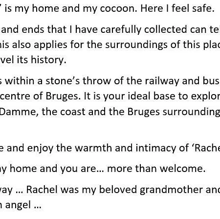 Rachel Bed and Breakfast Μπριζ